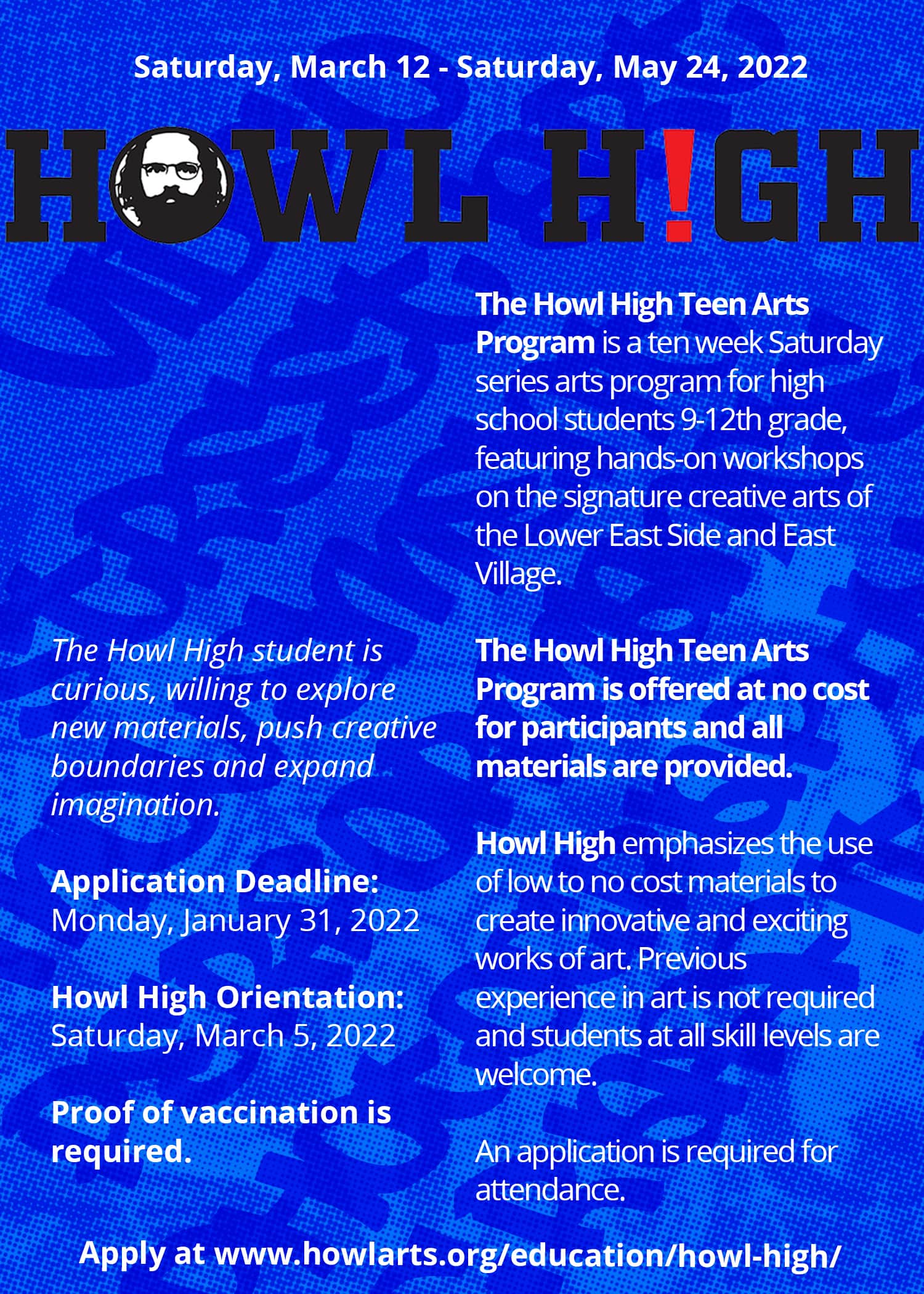 Howl High Poster 2