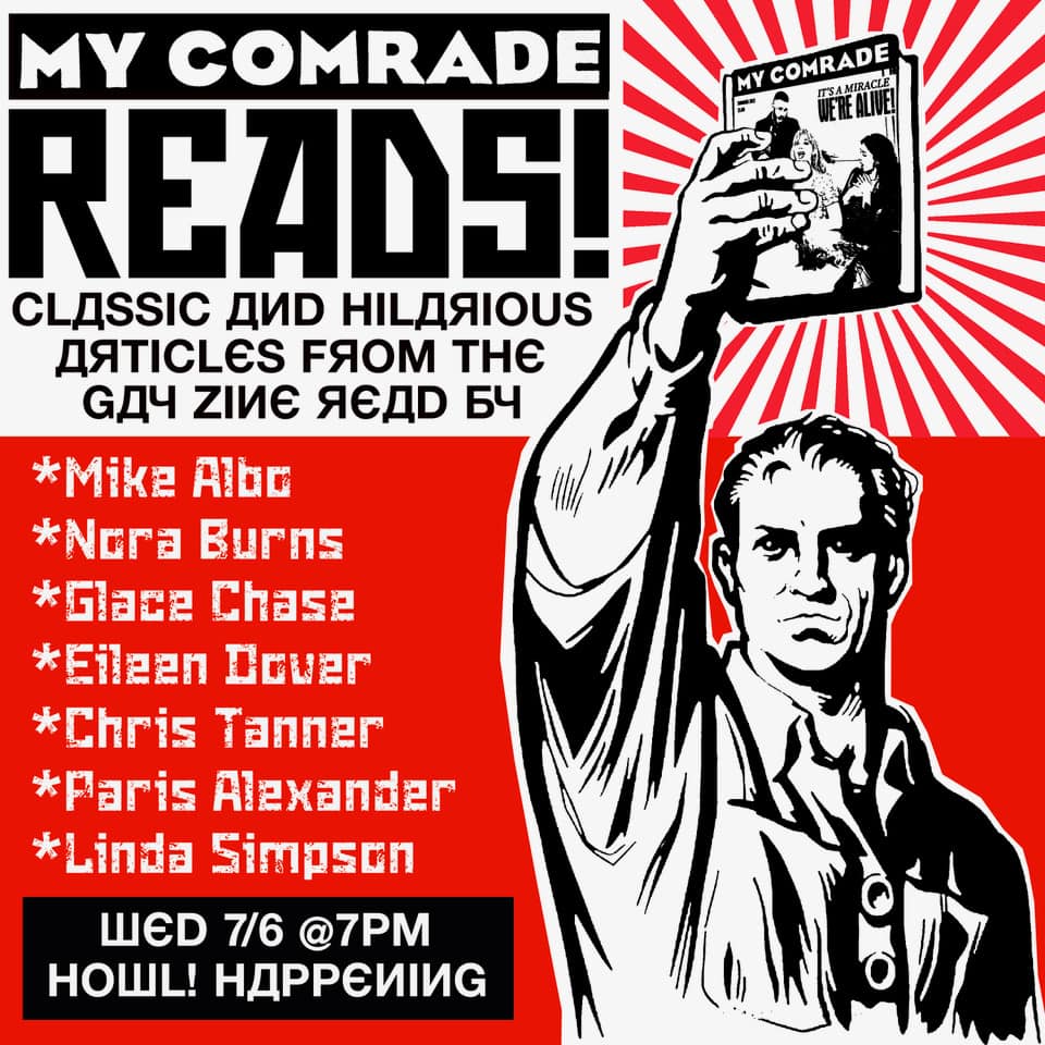 MY COMRADE Reads Poster