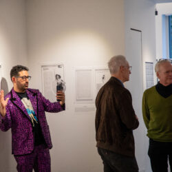 At the opening