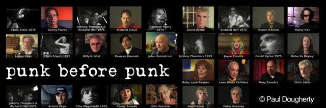 punk before punk banner